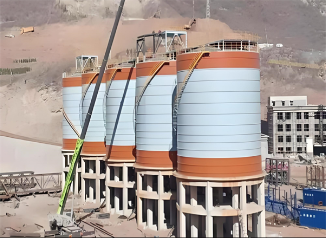 修武高架钢板仓